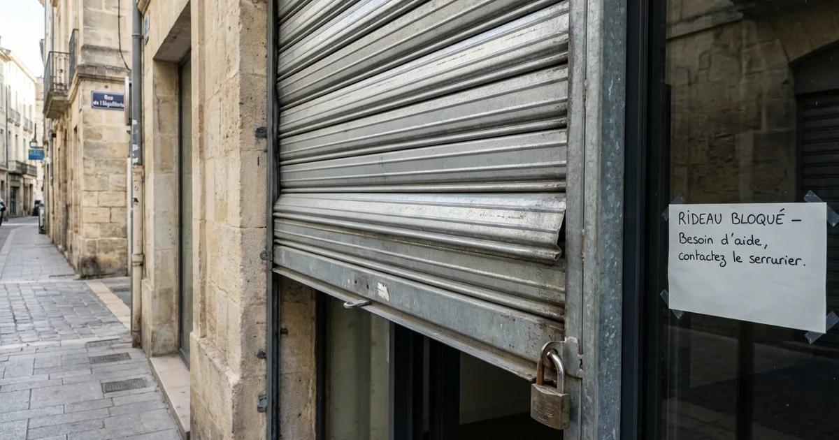 Problèmes de Rideau Métallique à Montpellier en - Solutions Rapides