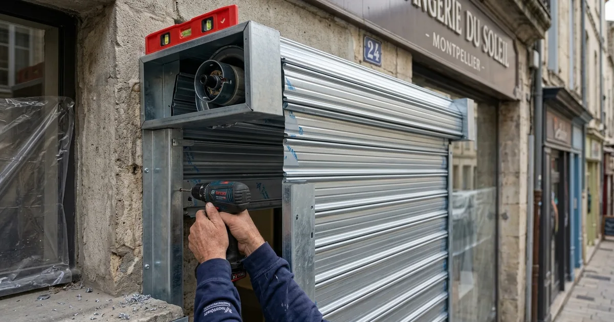 Rideau Métallique Acier Inoxydable à Montpellier - Atouts