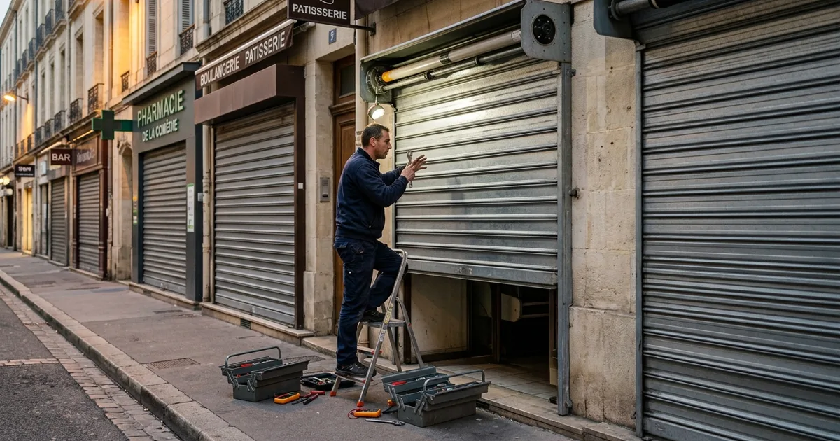 Rideau Métallique Bruyant & Voisins - Solutions Montpellier