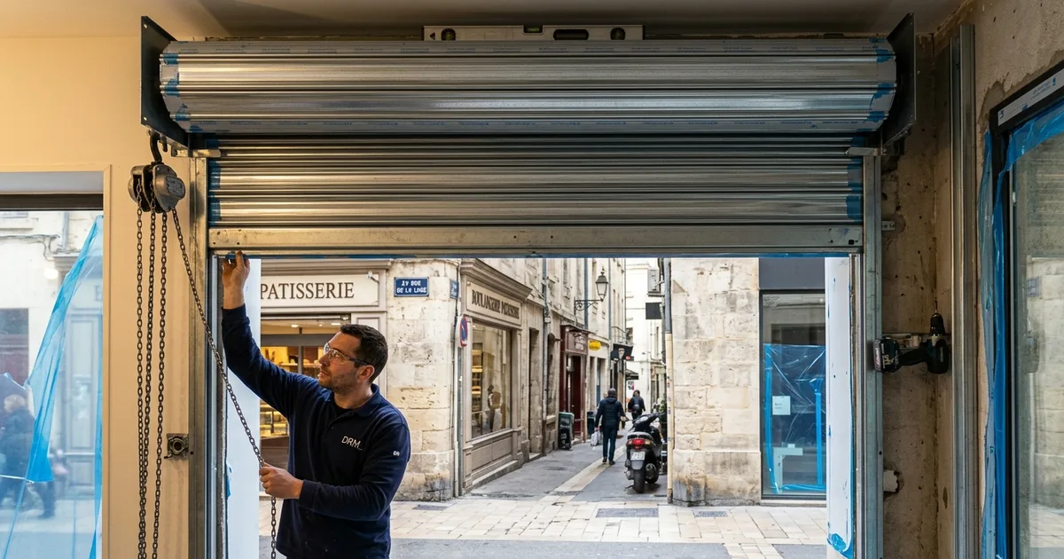 Rideau Métallique pour Cave à Montpellier - Dossier