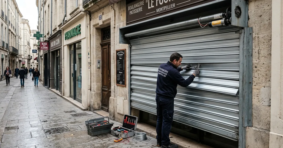 Rideau Métallique et Inondation Montpellier - Urgence