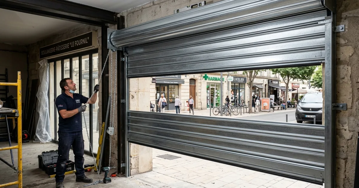 Rideau Métallique avec Portillon Montpellier - Tout Savoir