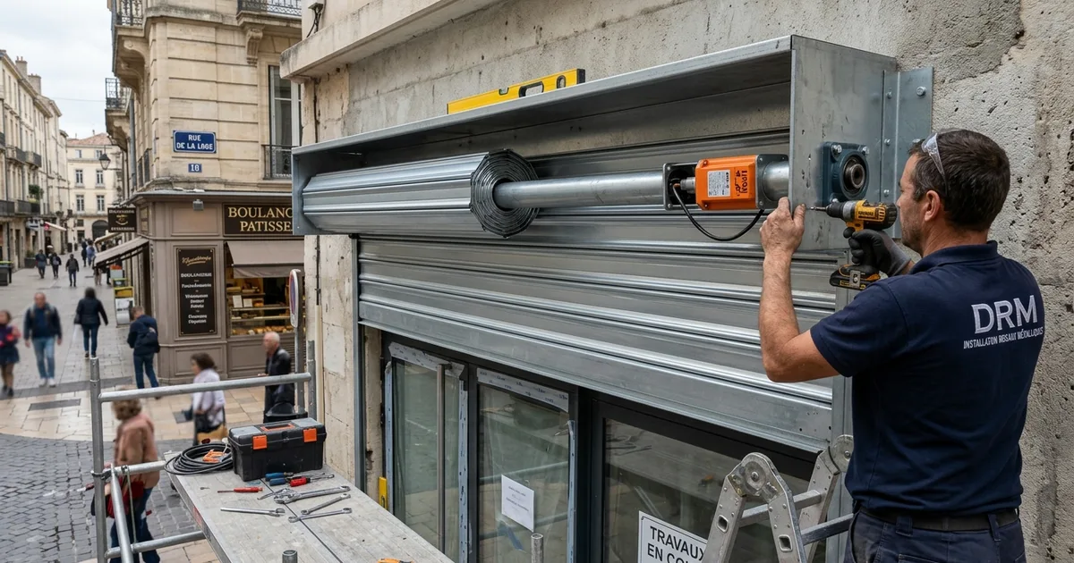 Rideau Métallique Vitrine Magasin Montpellier - Dossier