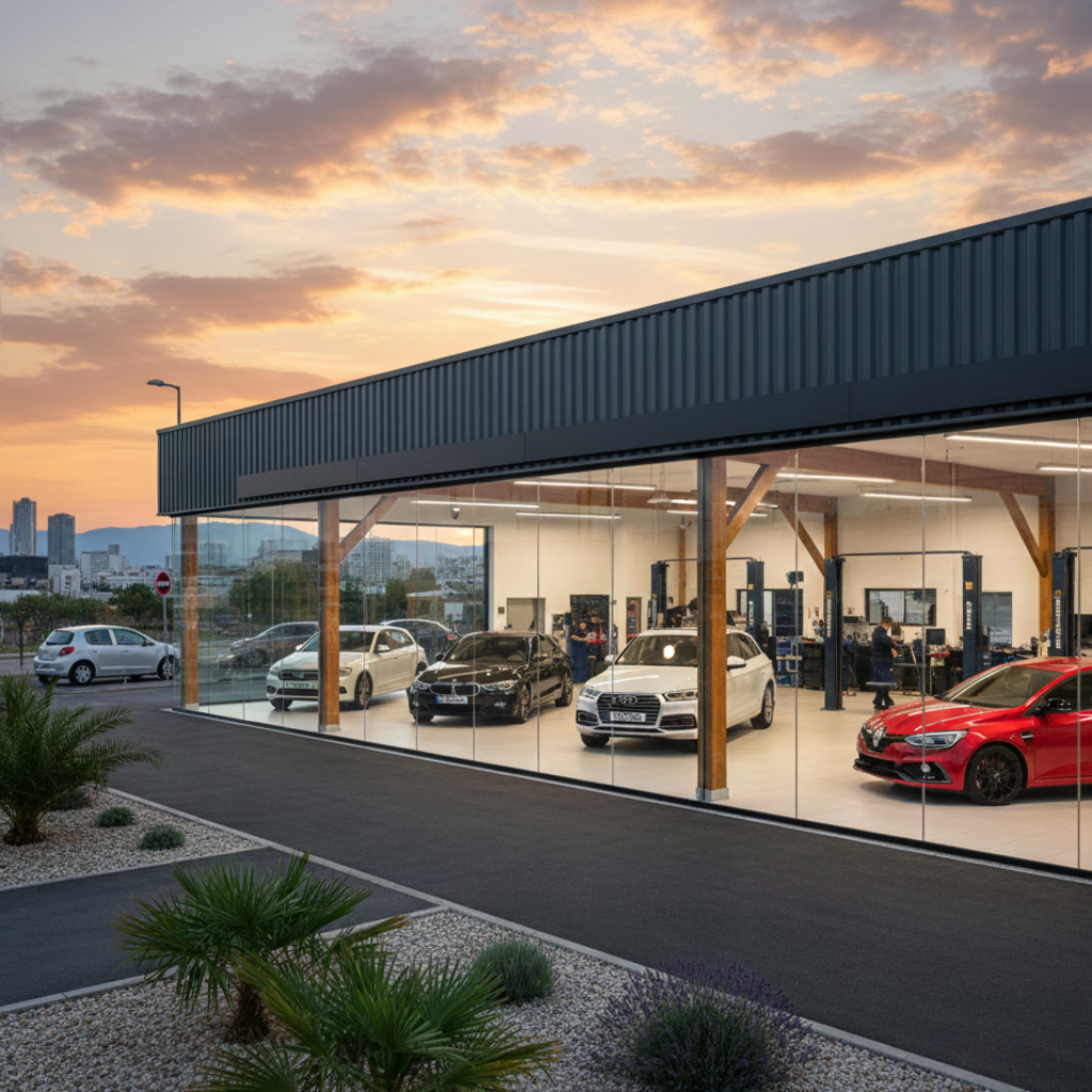 Garages & automobile