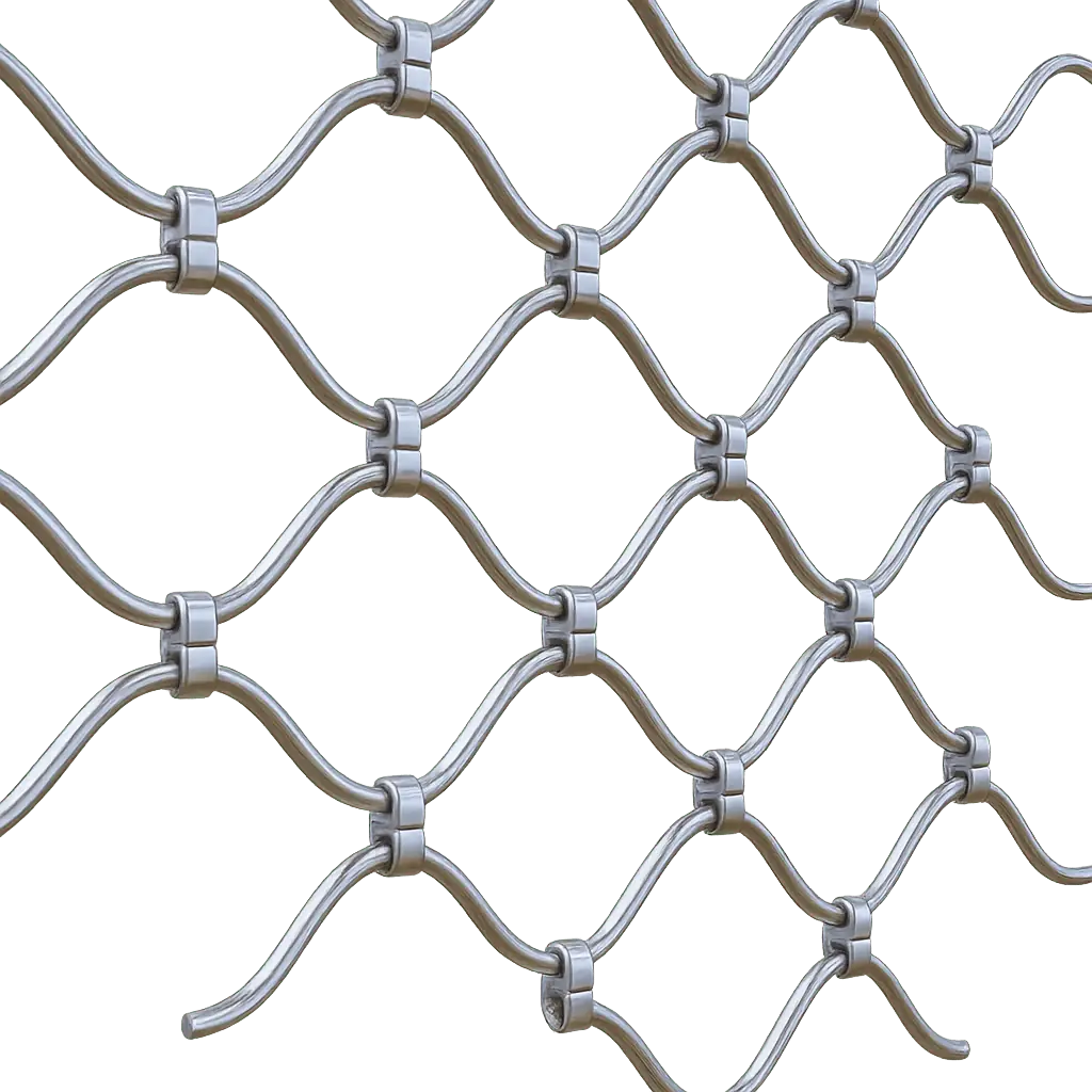 Grille métallique articulée